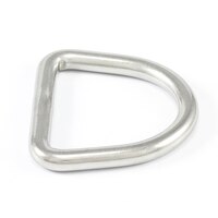 Thumbnail Image for SolaMesh Dee Ring Stainless Steel Type 316 8mm x 50mm (5/16