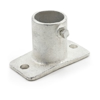 Thumbnail Image for Post Socket Slip-Fit Adjustable for Brick #4 1-1/4" OD Tubing or 1" Pipe with Stainless Steel Screw