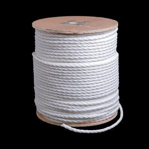 Thumbnail Image for 3-Strand Polypropylene Rope  #10 3/8" x 600' White