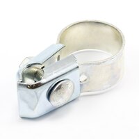 Thumbnail Image for Tie Down Clamp Slip-Fit #35 Plated Steel 1-1/4" Pipe with Stainless Steel Fasteners (DISC)