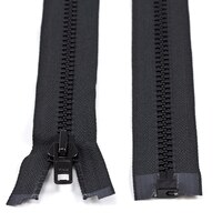 Thumbnail Image for YKK VISLON #8 Separating Zipper Automatic Lock Short Single Pull Metal Slider 5/8 144