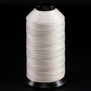 Thumbnail Image for A&E SunStop Twisted Non-Wick Polyester Thread Size T135 #66509 Silver 8-oz