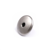 Thumbnail Image for DOT Durable Cap 93-XN-10135-1U with Center Hole 304 Stainless Steel 100-pk 0