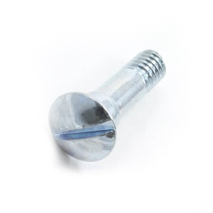 Thumbnail Image for Round Head Slotted Camel Back Hinge Shoulder Screw 12-24 x 7/8" Plated Steel  (ED)