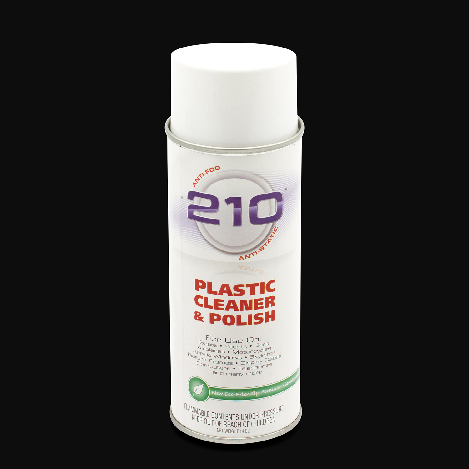 210 Plastic Cleaner / Polish 14-oz Spray Can | Trivantage
