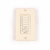 Thumbnail Image for Somfy Switch Wall DecoFlex 5-Channel Wirefree RTS Ivory #1810814