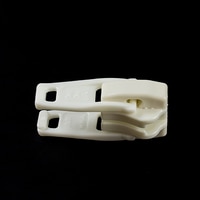 Thumbnail Image for YKK® VISLON® #10 Plastic Sliders #10VFTX AutoLok Double Pull White 1