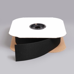 Thumbnail Image for VELCRO Brand Nylon Tape Hook #88 Standard Backing #195966 3" x 25-yd Black(Standard Pack 25 Yards) (Full Rolls Only)(ED)