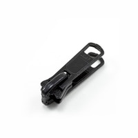 Thumbnail Image for YKK® VISLON® #5 Metal Sliders #5VSDXL AutoLok Standard Double Pull Tab Black 2