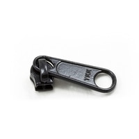 Thumbnail Image for YKK® ZIPLON® Metal Sliders #4.5CNDFL Non-Locking Long Single Pull Tab Black 1