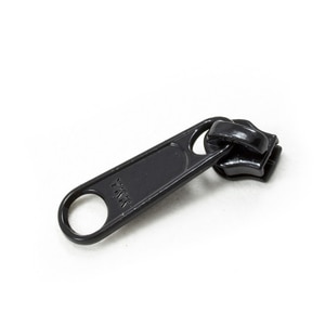 Thumbnail Image for YKK ZIPLON Metal Sliders #4.5CNDFL Non-Locking Long Single Pull Tab Black
