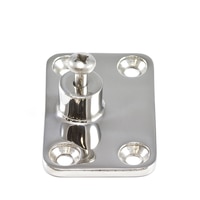 Thumbnail Image for Deck Side Plate 4 Hole #388 Stainless Steel Type 316 1/4-20 Phillips 1