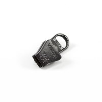 Thumbnail Image for YKK® VISLON® #5 Metal Sliders #5VSDFW Non-Locking Short Single Pull Tab Black 3