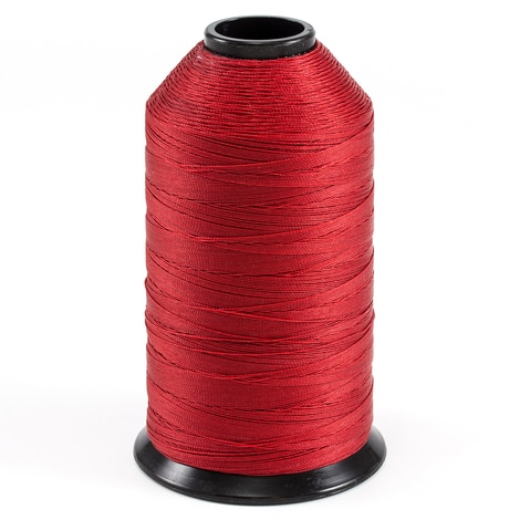 Image for A&E SunStop Twisted Non-Wick Polyester Thread Size T135 #66519 Logo Red 8-oz