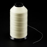 Thumbnail Image for A&E SunStop Twisted Non-Wick Polyester Thread Size T90 #66502 Natural 8-oz 1