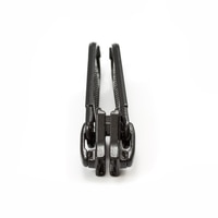Thumbnail Image for YKK® VISLON® #5 Metal Sliders #5VSDWL Non-Locking Long Double Pull Tab Black 3