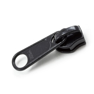 Thumbnail Image for YKK ZIPLON Metal Sliders #8CNDFL Non-Locking Long Single Pull Tab Black