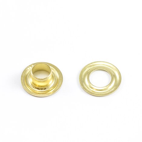 Image for DOT Grommet with Plain Washer #0 Brass 1/4