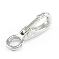 Thumbnail Image for Snap Hook #249SS-0 Stainless Steel 316 Solid Eye Hole 3/8