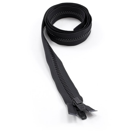Image for YKK® VISLON® #10 Separating Zipper Automatic Lock Double Pull Plastic Slider #VFUVOL107TX 54