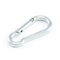 Thumbnail Image for Snap Link Hook #245M-50M Zinc Plated Steel 1.97" x 5mm Wire