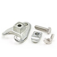 Thumbnail Image for Head Rod Clamp Roller Curtain Type with Stainless Steel Fasteners for Brick #10 Zinc Die-Cast 3/8