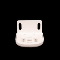 Thumbnail Image for Solair Vertical Curtain Wall Bracket 9KSU White with White Plastic Cover (1 Each is 1 End Bracket ) 3