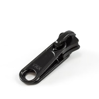 Thumbnail Image for YKK® VISLON® #10 Metal Sliders #10VFDWL Non-Locking Long Double Pull Tab Black 0