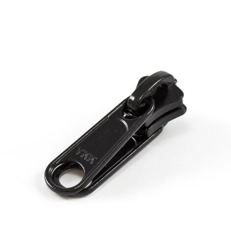 Image for YKK® VISLON® #10 Metal Sliders #10VFDWL Non-Locking Long Double Pull Tab Black