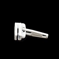 Thumbnail Image for YKK® ZIPLON® Metal Sliders #5CNDA5 AutoLok Single Pull Tab White 5
