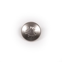 Thumbnail Image for DOT Pull-the-Dot Cap 92-XE-18103-A1A 1/4" Nickel Plated Brass 100-pk
