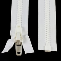 Thumbnail Image for YKK® VISLON® #10 Separating Zipper Automatic Lock Double Pull Plastic Slider #VFUVOL107TX 108
