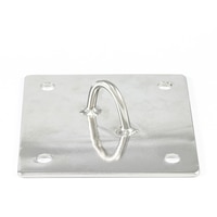 Thumbnail Image for SolaMesh Diagonal Pad Eye Wall Plate Stainless Steel Type 316 150mm (6" x 6")