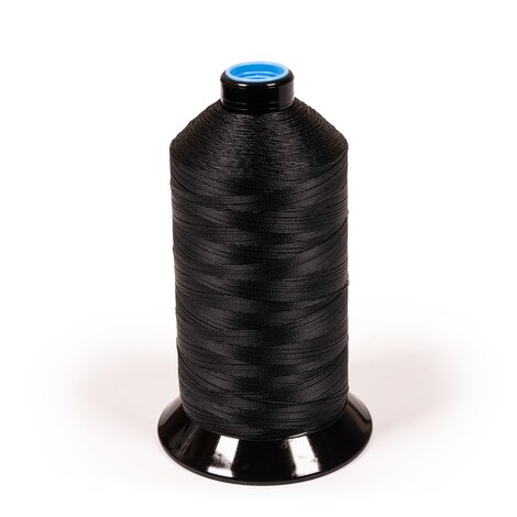 Image for PremoBond BPT 138 (Tex 135) Bonded Polyester Anti-Wick Thread Black Right Twist 16-oz