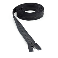 Thumbnail Image for YKK® VISLON® #5 Separating Zipper Automatic Lock Short Single Pull Metal Slider #VSOL56 144