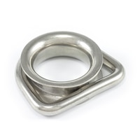Thumbnail Image for SolaMesh Dee Ring Thimble Stainless Steel Type 316 8mm x 50mm (5/16" X 2")