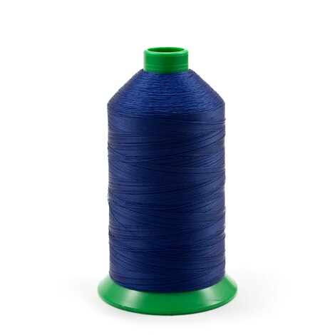 Image for A&E Poly Nu Bond Twisted Non-Wick Polyester Thread Size 92 #4601 Pacific Blue  16-oz