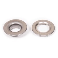 Thumbnail Image for DOT Rolled Rim Grommet with Spur Washer Stainless Steel 20MNS77450001XG #4 1/2 1-gr 1