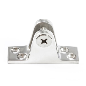 Thumbnail Image for Deck Hinge Straight With Phillips Screw High Profile 4 Hole Base #88320-3 Stainless Steel Type 316