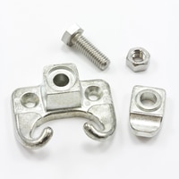 Thumbnail Image for Head Rod Clamp with Stainless Steel Fasteners for Wood #4 Zinc Die-Cast 1/2