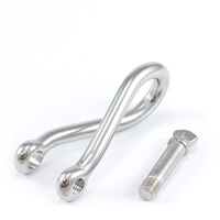 Thumbnail Image for Polyfab Long Twisted Shackle #SS-SLT-10 10mm 3
