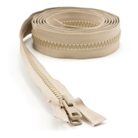 Thumbnail Image for YKK® VISLON® #10 Separating Zipper Automatic Lock Short Double Pull Metal Slider #VFUVOL-107 DX E 96