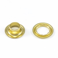 Thumbnail Image for DOT Self-Piercing Grommet with Grip Tooth Washer #1 Brass 5/16