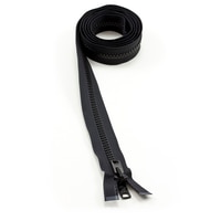 Thumbnail Image for YKK® VISLON® #10 Separating Zipper Automatic Lock Short Double Pull Metal Slider #VFUVOL-107 DX E 66