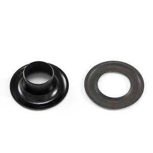Thumbnail Image for DOT Grommet with Plain Washer #4 Black 1/2" 25-gr
