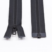 Thumbnail Image for YKK® VISLON® #5 Separating Zipper Automatic Lock Short Single Pull Metal Slider #VSOL56 52
