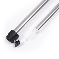 Thumbnail Image for Mooring Pole Aluminum w/ Thumb Screw W/White Rubber Foot Swedged Tip and Stud Tip #3636W 40" to 70"