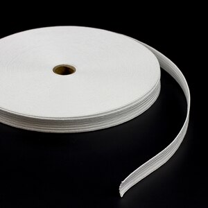 Thumbnail Image for Flat Elastic Braid S-2500 3/4" x 36-yd Nylon White