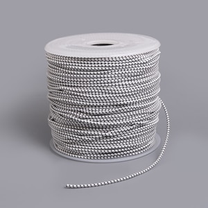 Thumbnail Image for Synthetic Shock Cord with Polyester Jacket 1/8" x 500' White (ED) (ALT)