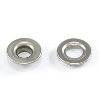 Thumbnail Image for DOT Rolled Rim Self-Piercing Grommet with Spur Washer #2 Stainless Steel 3/8